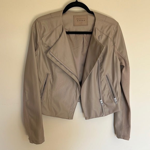 BLANK NYC Tan Leather Jacket - Picture 1 of 4